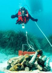 Déminage du cap des Mèdes